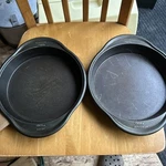Two Wilton Nonstick Round Pan, 9 By 1.5-INCH Silver, 2 Pans. Fixed Price $11.90.