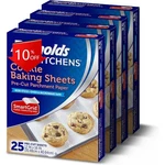 New,kitchen Cookie Baking Sheets, 25 Per (4 Packs), 100 Total. Fixed Price $19.52.
