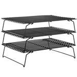 Chefmade Baking And Cooling Rack Set, 13.5-INCH 3-TIER Non-stick Stackable Co.... Fixed Price $58.22.