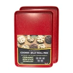 Casaware 2PC Ultimate Commercial Weight 15 X 10 1-INCH Cookie Sheet Set (re.... Fixed Price $58.40.