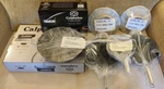 Calphalon 10-PIECE Hard-anodized Aluminum Non-stick Kitchen Cookware Set New. Fixed Price $219.00.