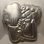 Wilton Pink Panther Saxophone Cake Mold 502-3902 Vintage 1982. Fixed Price $13.00.
