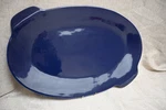 Blue Chantal Platter Ceramic Freezer, Microwave, Oven Dishwasher Safe. Fixed Price $65.00.