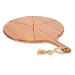 Picnic Time Napoletana Acacia Wood Pizza Cutter Board & Peel Paddle, 22". Fixed Price $71.05.