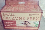 Pizzacraft Small 3.9IN X 6.9IN 2.8IN Calzone Filling And Forming Press. Fixed Price $10.00.