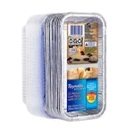 Reynolds Kitchens Aluminum Medium Loaf Pans With Lids (12 Ct.). Fixed Price $23.76.