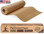 Unbleached 15 X 200 Parchment Paper Roll - 250 Sq.ft For Baking, Cooki. Fixed Price $26.88.