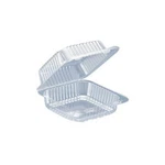 Inline Surelock 1/16" X 7/16" 3 5/16" Hinged Deli Container - 500 Per Case. Fixed Price $151.09.