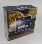 Corningware French White Piece Set 2.5 Qt, 16 Oz, 1.5 With Lids. Fixed Price $39.96.