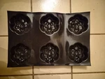 Demarle Flexipan Silicon Baking A03 Made France Six Mini Molds. Fixed Price $19.99.