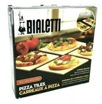 New Bialetti Pizza Tiles Serving Stone 4 Piece Set 7.5X7.5 Taste Of Italy 07330. Fixed Price $36.99.