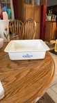Corning Ware Blue Cornflower P-322 8X8X2 Square Qt Casserole Dish. Fixed Price $30.08.