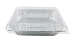 Handi-foil 1/2 Half-size Deep Aluminum Steam Table Pan W/clear Low Dome Lid. Fixed Price $31.99.