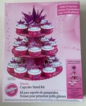 Wilton Princess Sturdy Pressed Paper Cupcake Stand Kit Pink Crown 24 Baking Cups. Fixed Price $21.80.