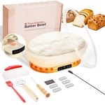 Heating Bread Proofing Basket Set Foldable Thermostatic Silicone Bowl With 77. Fixed Price $15.19.