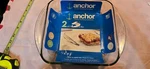 Anchor Hocking 2 Qt. 8IN X Clear Glass Baking Pan / Dish B30. Fixed Price $19.99.