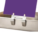 Stainless Steel Pan Clip, Metal Food Tray Label Sign Holder For Bake Sales - .... Fixed Price $72.07.