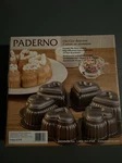 Paderno Cake Pan Round With Valentine Love Hearts Mold Die-cast Non Stick 6. Fixed Price $24.99.