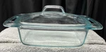 Vintage Pyrex Qt Easy Grab Clear Baking Dish #C024 Lid #C624 Casserole. Fixed Price $31.95.