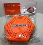 Nip Creuset 15 3/4" Frying Pan Protectors Of Bright Orange Sealed! F/s. Fixed Price $17.49.