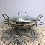 Cuisinart Chaffing DISH11 / 28CM 3.2QT Stainless Steel Model #7BSR-28PC Warmer. Fixed Price $43.16.
