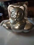 Vintage Wilton Stand-up Cuddly Pan Set Big Little Bears. Fixed Price $40.00.