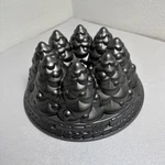 Nordic Ware Holiday Bundt Cake Pan Mold Christmas Trees And Train 10 Cups. Fixed Price $35.95.