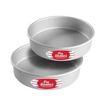Fat Daddio's Anodized Aluminum Round Cake Pans, 2 Piece Set, 8 X Inch Sets. Fixed Price $36.69.