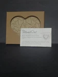 The Pampered Chef Winter Wreath Stoneware Cookie Mold 2003 - Limited Edition. Fixed Price $8.88.