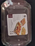 Libbey Baker's Basics 3-PIECE Glass Casserole Baking Dish Set. Fixed Price $69.99.