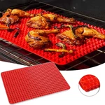 Non Stick Silicone Pyramid Baking Mat Heat Resistant Oven Bbq Cooking Pad. Fixed Price $13.01.