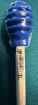 Creuset Blue Silicone Honey Dipper W/wooden Handle. 6.5 Inches. New.. Fixed Price $19.00.