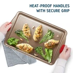 3 Piece Baking Sheets Pan Set Small, Medium & Large Nonstick Cookie. Fixed Price $49.99.