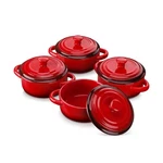 Lovecasa Mini Cocotte SET,12 Oz Small Casserole Dishes With Lids, Soup Bowls. Fixed Price $72.14.