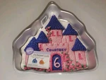 Wilton Enchanted Castle Princess Girls Party Birthday Cake Pan Mold #2105-2031. Fixed Price $17.49.