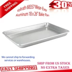 Vollrath 68357 Wear-ever Aluminum 18 X 26" Bake Pan, Durable, Resistant, New. Fixed Price $57.65.