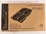 The Pampered Chef Stoneware Mini Loaf Pan Classics Collection 1418. Fixed Price $39.99.