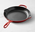 Creuset Signature Enameled Cast Iron Skillet Fry Pans. Fixed Price $177.00.