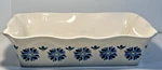 Pioneer Woman Rectangular Scalloped Baker Brillant Blooms (1K). Fixed Price $24.99.