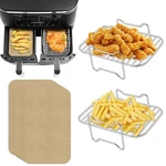Air Fryer Rack Set With 100 Pcs Parchment Paper SUN3DRUCKER. Fixed Price $36.74.