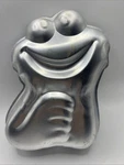 Vtg Wilton Cookie Monster Cake Pan 1977 Aluminum Baking Birthday Party 3005-629. Fixed Price $13.99.