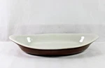 Hall China Welsh Rarebit Baking Dish Brown #522.. Fixed Price $10.95.