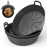 Round Silicone Air Fryer Liners 3PACK Ninja AF101 & AF161 For. Fixed Price $16.25.