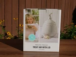 Martha Stewart Bunny Fun/ Stoneware Treat Jar With Lid. Fixed Price $30.00.