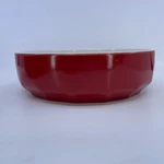 Vintage Vera For Mikasa "red Poppy" F7100 Ceramic Serving Bowl Japan 1970'S. Fixed Price $24.00.
