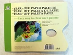 Us Shipping Tear-off Paper Palette: Wax Coated: Oil/arcylic/art 36 Sheets, 9X12". Fixed Price $9.99.