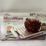 Vintage Anchor Hocking Microware Roasting Rack Microwave Ovenware PM479-T1 New. Fixed Price $12.99.