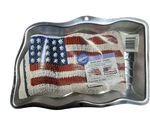 Wilton Stars & Stripes Pan Cake Aluminum 2000 2105-182. Fixed Price $15.00.