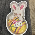 Vtg Aluminum Wilton Peek-a-boo Bunny 1992 Vintage Cake Pan Easter 16 X Form. Fixed Price $20.00.