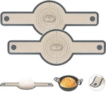 2 Pcs Silicone Bread Sling For Dutch Oven Liners Baking Mat Non-sti.... Fixed Price $10.68.